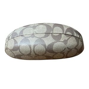 Coach Signature C Eyewear Case.‎ Wide enough to fit large sunglasses.